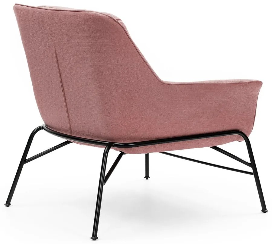 Fotoliu Teulat Sadira, roz coral