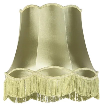 Abajur din mătase verde 45 cm - Granny