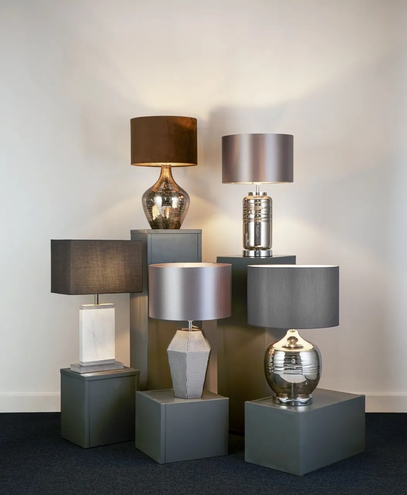 Veioza, Lampa de masa moderna Smoked Mosaic EU3847SM SRT