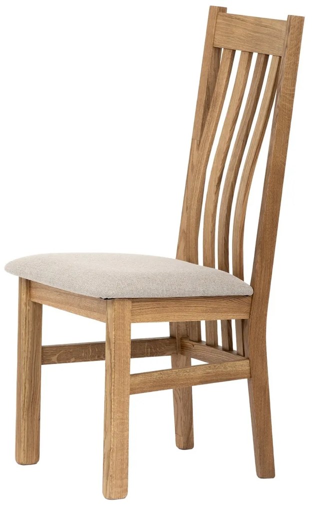 Set de scaune de sufragerie C-2100 CRM2, stejar, 2buc.