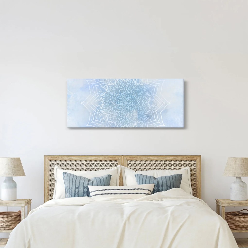 Tablou - mandala de iană (120x50 cm)