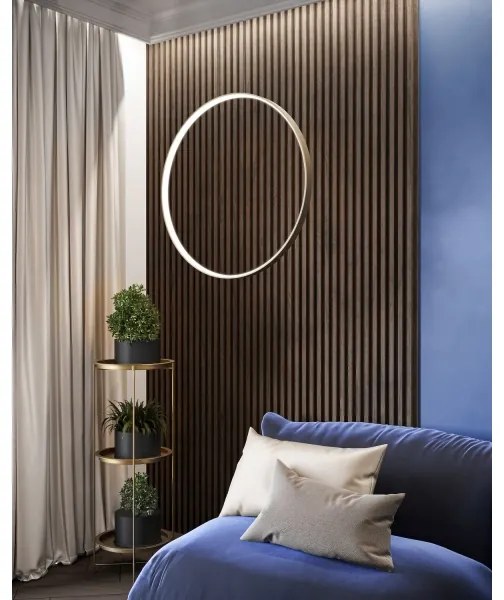 Lustră LED pe cablu RIO LED/30W/230V CRI95 4000K d. 55 cm auriu Thoro TH.221