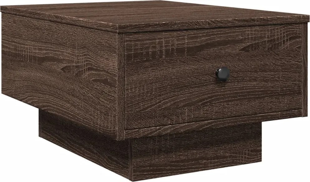 vidaXL Măsuță de cafea, stejar maro, 60x45x31 cm, lemn prelucrat