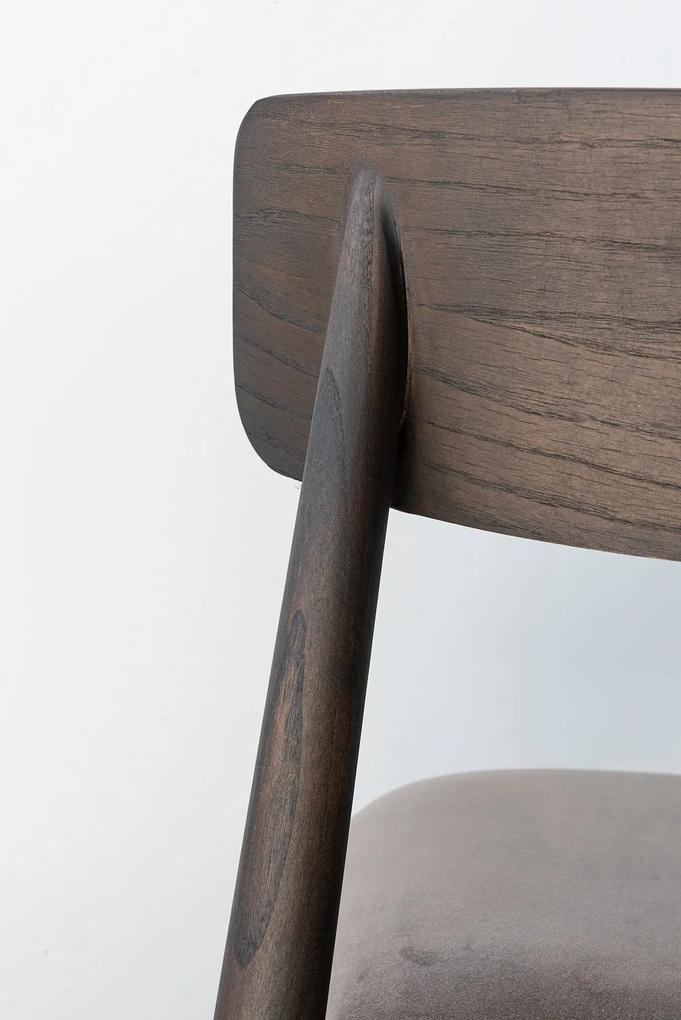 Scaun retro din lemn masiv ✔ model MASI