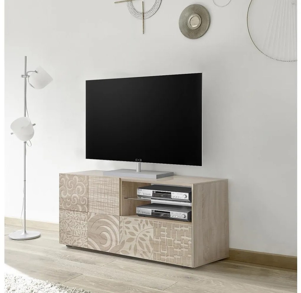 Comodă TV ARIA, stejar Sonoma