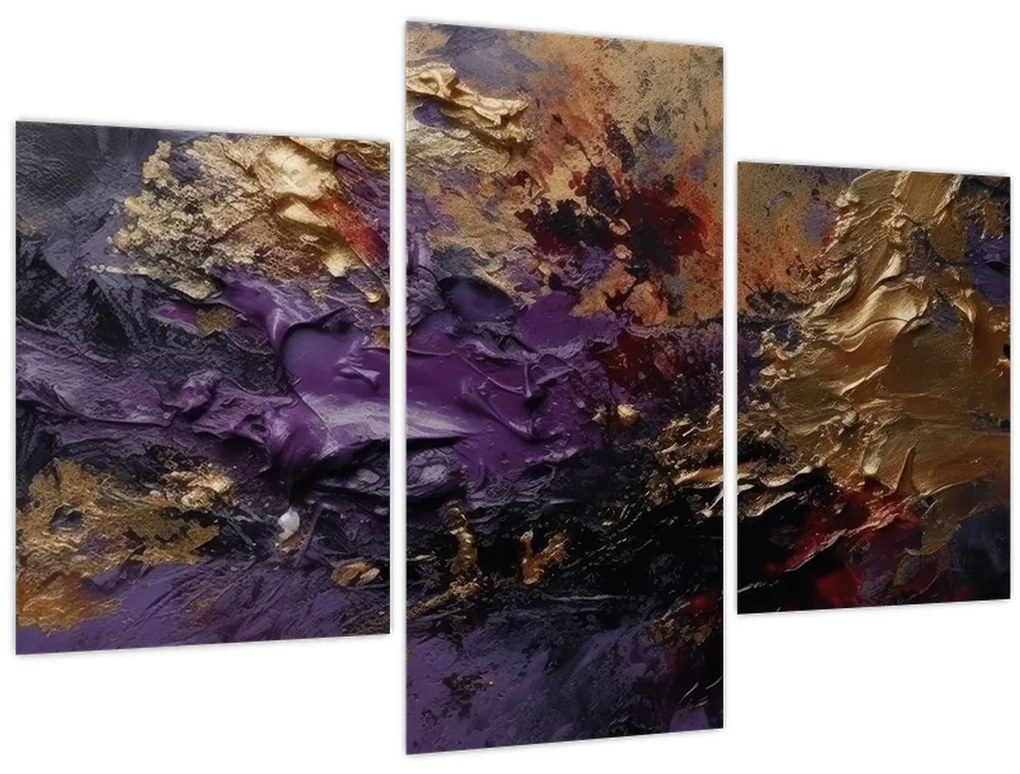 Tablou - Abstracție texturată (90x60 cm)