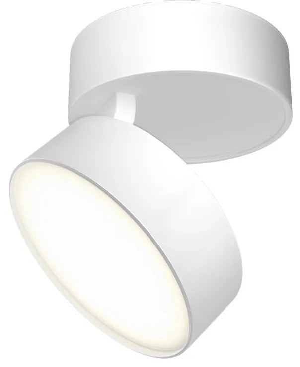 Spot LED aplicat design modern Onda 4000K alb 12cm