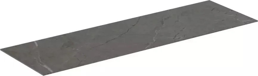 Blat ceramic pentru lavoar Ideal Standard Atelier Conca finisaj gri deschis 120 cm