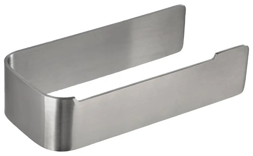 Suport pentru hârtie igienică argintiu mat de montat pe perete din oțel inoxidabil Ume – Zone