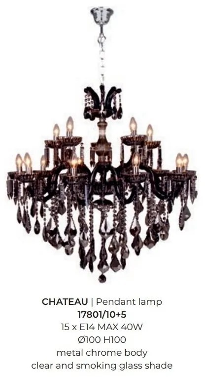 Lustra, Candelabru cu 15 brate CHATEAU