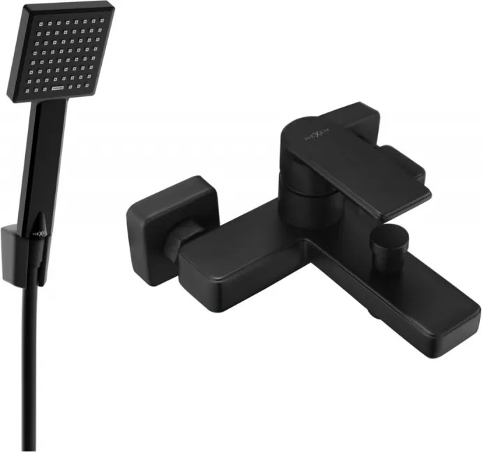 Mexen Mino R45 baterie pentru cadă cu set de duș, negru - 7243R45-70