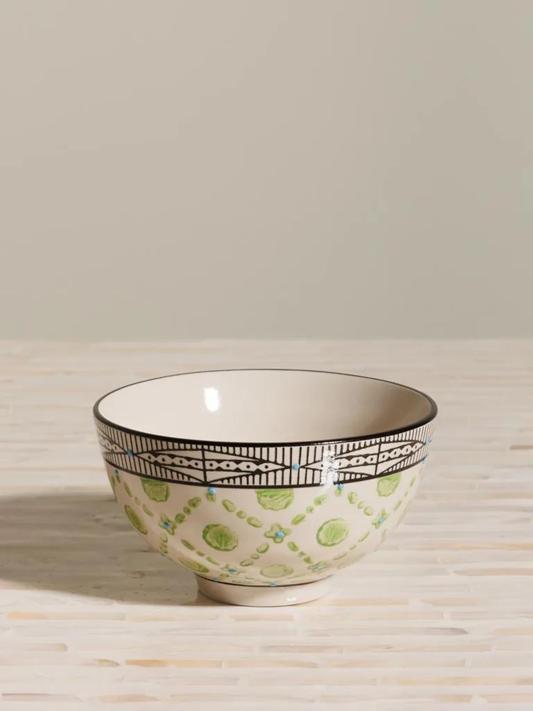 Set 4 boluri mici din ceramică, model asortat, Colecția Rhapsody, Ø11.5 cm