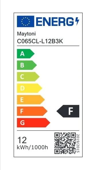 Spot LED aplicat, plafoniera design tehnic Alfa negru 7x7cm, 3000K