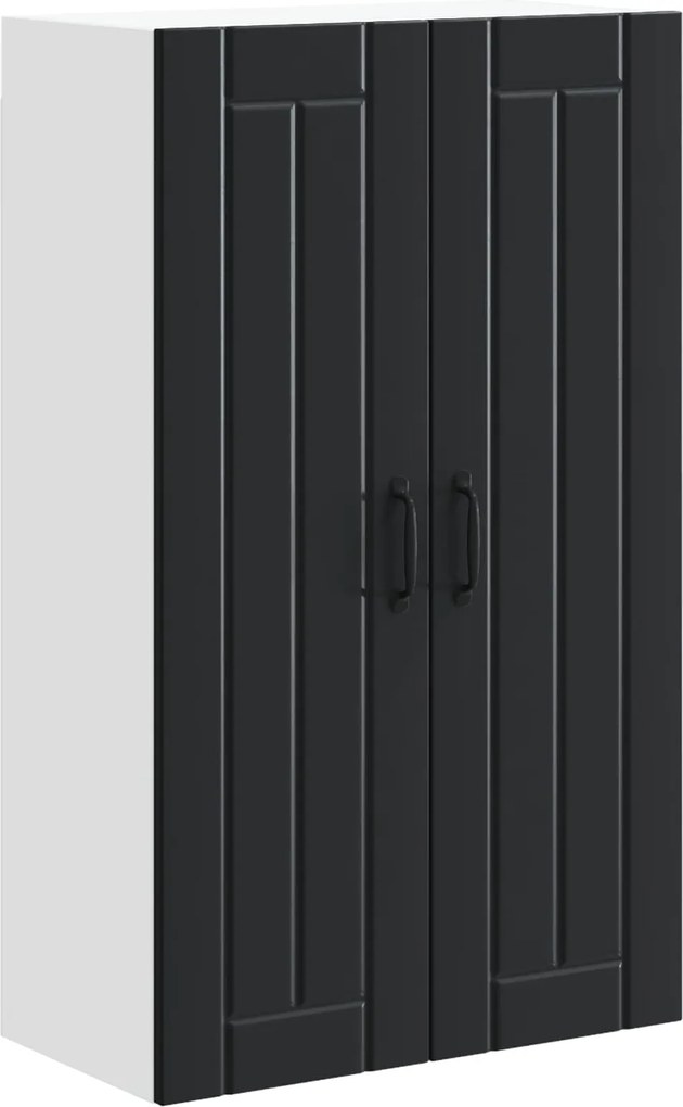 vidaXL Dulap de bucătărie Negru 60 x 31 x 100 cm Lemn compozit