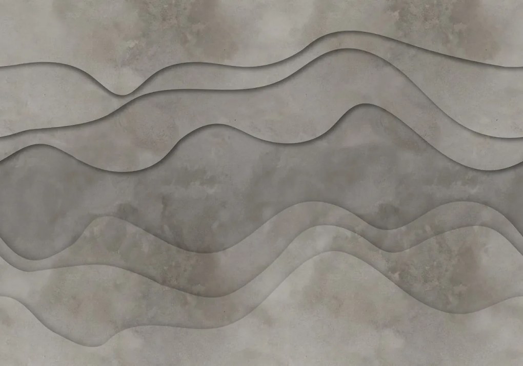Fototapet, 3D Wave, Sand, Rebel Walls