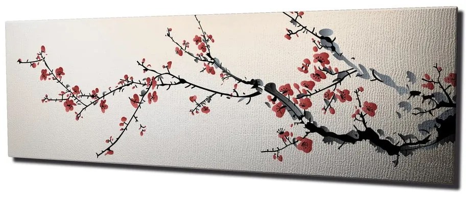 Tablou pe pânză Sakura, 80 x 30 cm