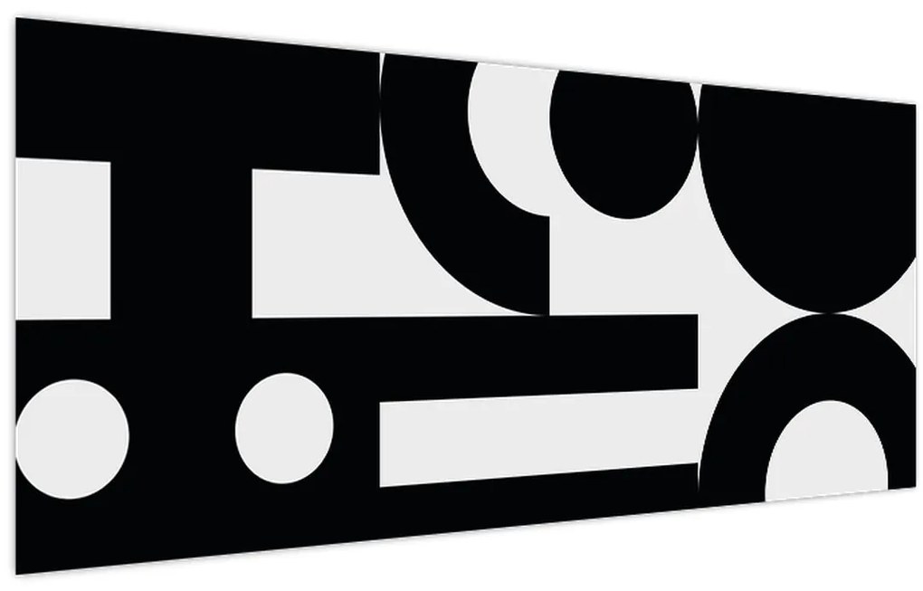 Tablou - Abstracție geometrică N⁰3 (120x50 cm)