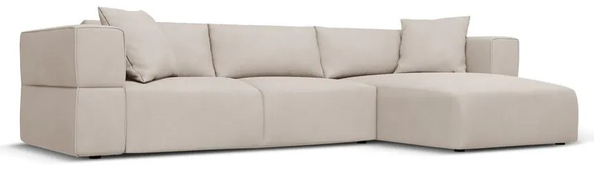 Colțar bej (cu colț pe partea dreaptă) Esther – Milo Casa