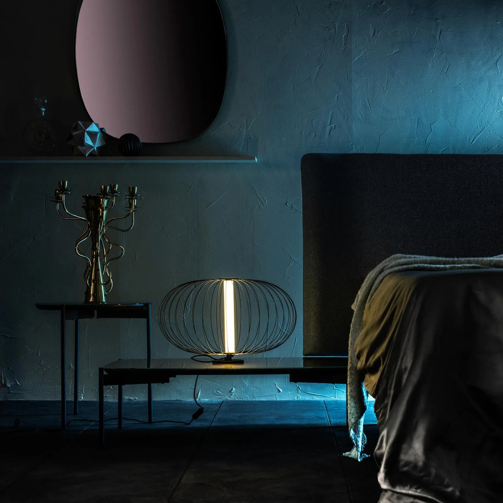 STONES Lampă de masă LED50cm X 50cm H. 29cm | Aosom Romania