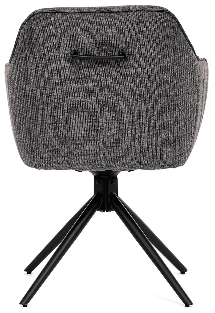 Set de scaune de sufragerie cu mecanism deîntoarcere HC-536 GREY2, 2 buc.