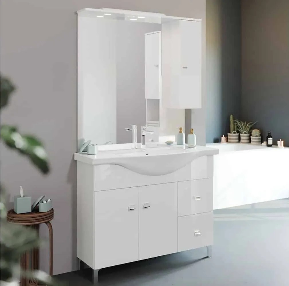 Set lemn masiv Mobilier Baie Luna 105cm Model E2