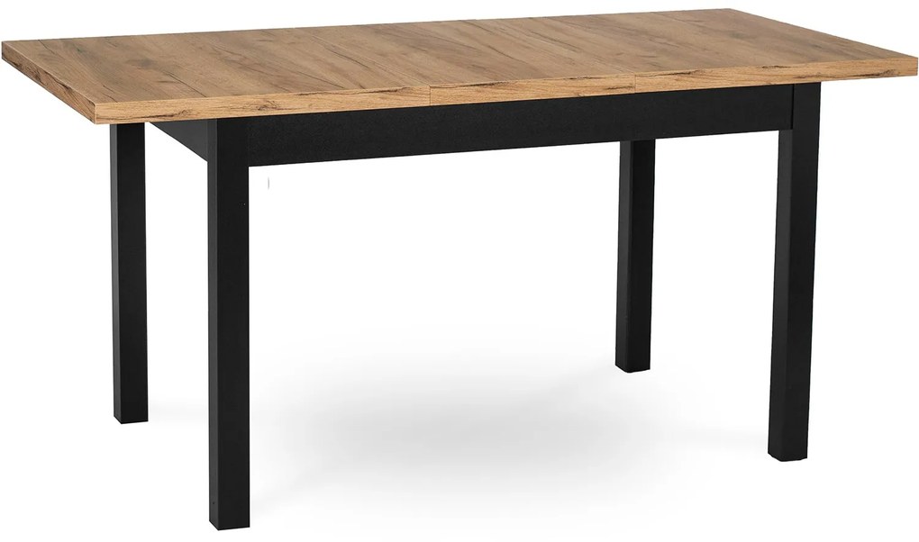 JAKS Masă extensibilă Skubi 120-160 cm stejar Craft