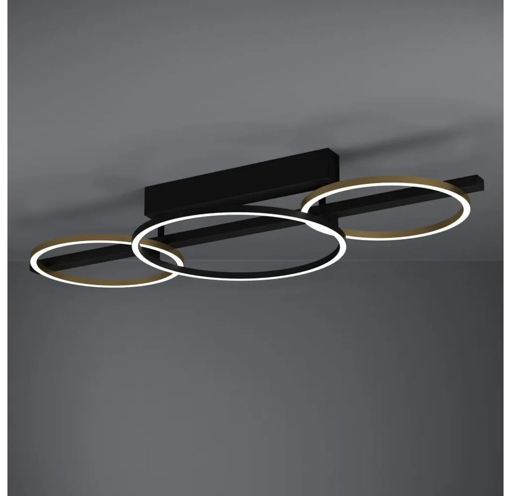 Lustră LED dimabilă aplicată Eglo 390086 LANACERA 2xLED/12,5W/230V + LED/15,5W