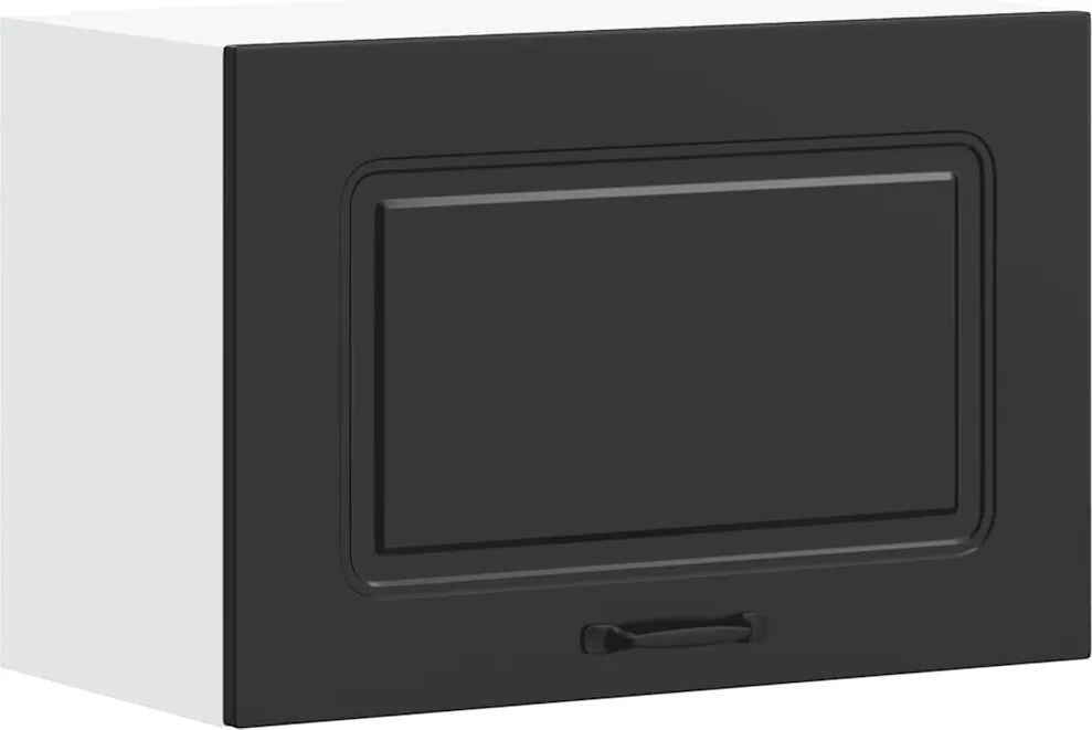 vidaXL Dulap de bucătărie „Kalmar” lemn prelucrat negru