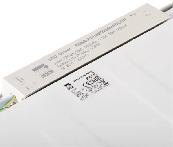 Panou LED încastrat Kanlux 31169 BAREV ECO LED/36W/230V 4000K 60x60 cm