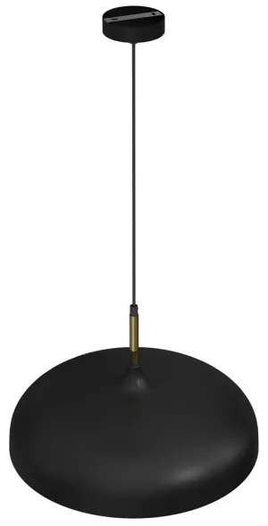 Lustră pe cablu Brilagi ABRAHAM 1xE27/60W/230V d. 45 cm negru