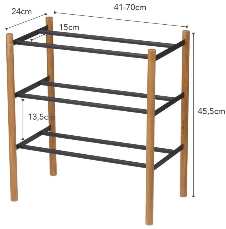 Pantofar telescopic din metal – YAMAZAKI