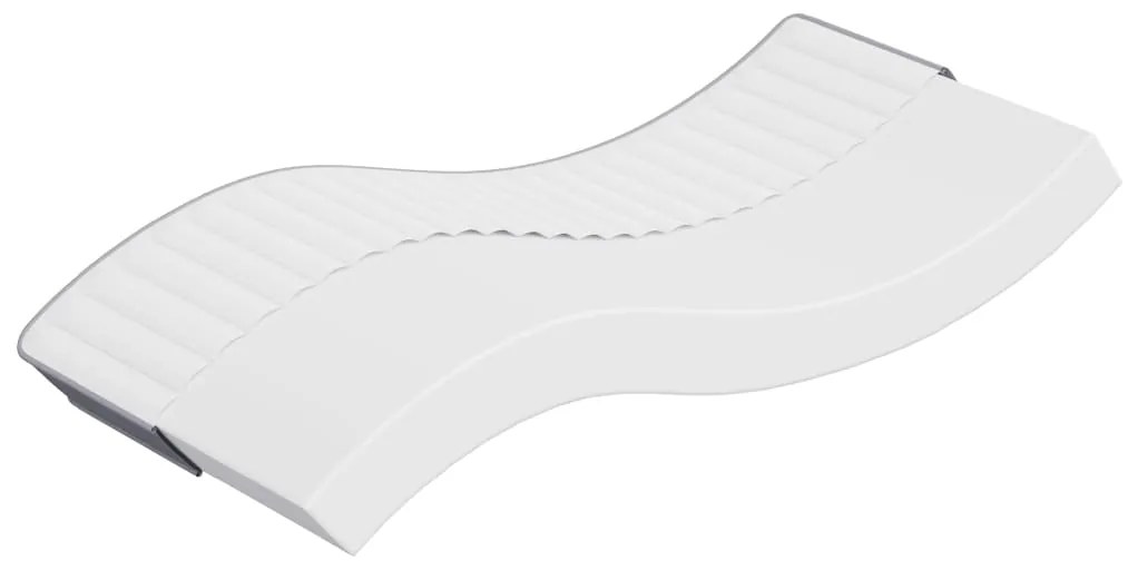 vidaXL Saltea din spumă, fermitate medie moale, 90x200 cm