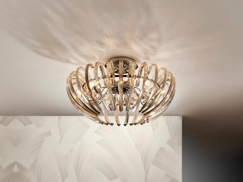 Lustra aplicata moderna design elegant 53cm ARIADNA champagne SV-876360