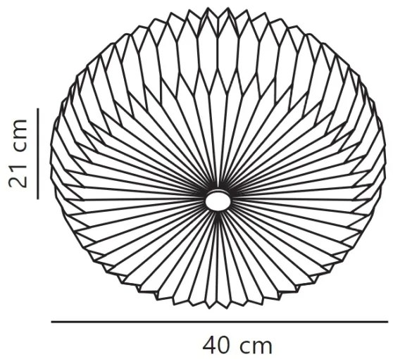 Aplică Nordlux BELLOY 2xE27/25W/230V d. 40 cm