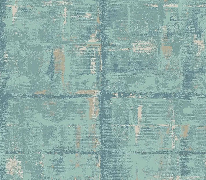 Tapet Patina, Seafoam Green Luxury Textured, 1838 Wallcoverings, 5.3mp / rola