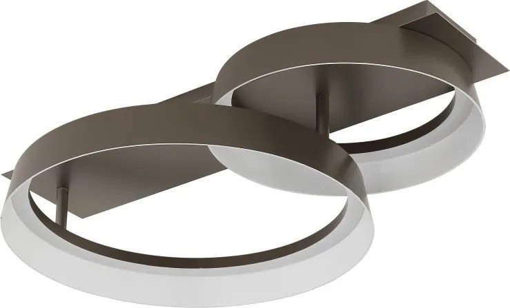 Plafoniera LED metal maro cafeniu SYRAKUS