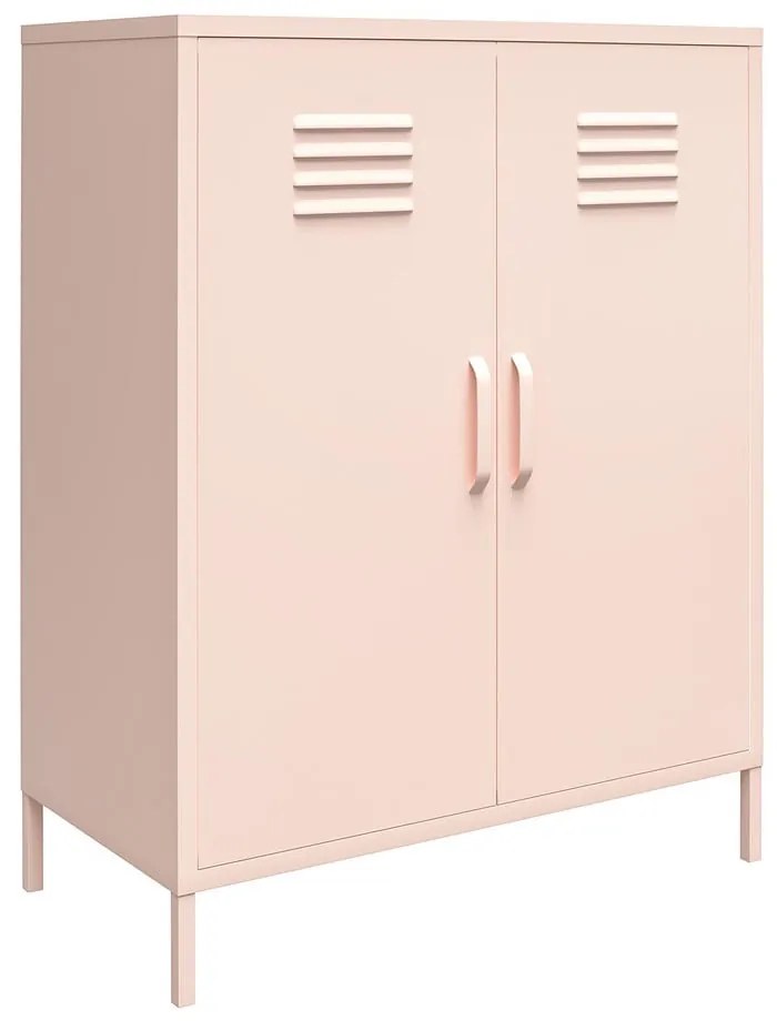 Dulap roz din metal 40x102x80 cm Mission District – Støraa
