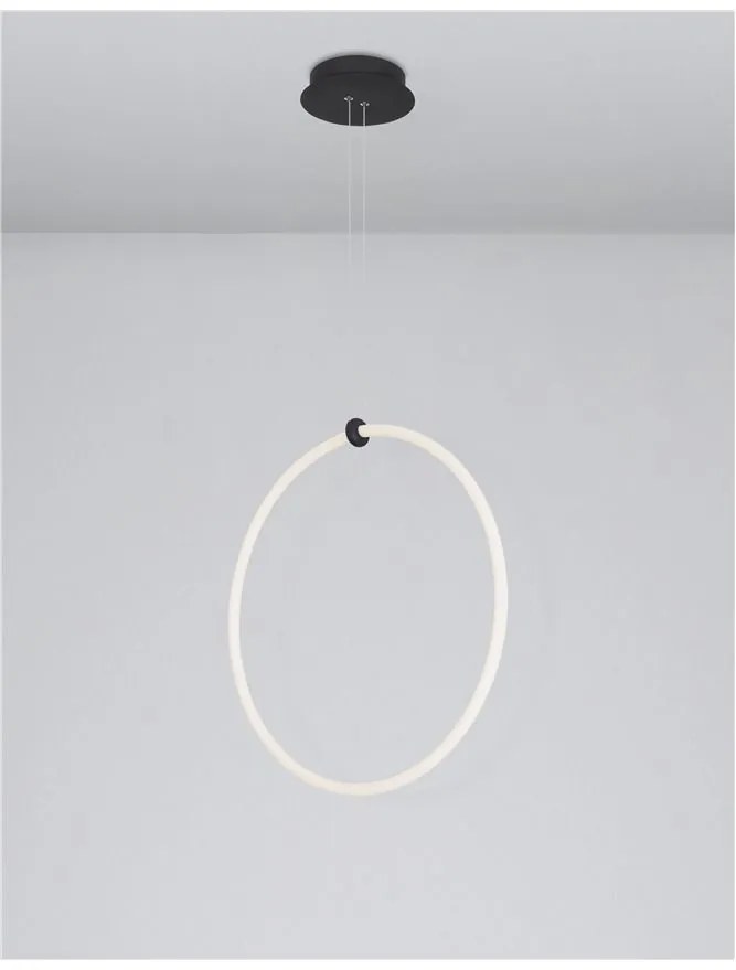Lustra LED dimabila design circular GIRDINO 59,5cm