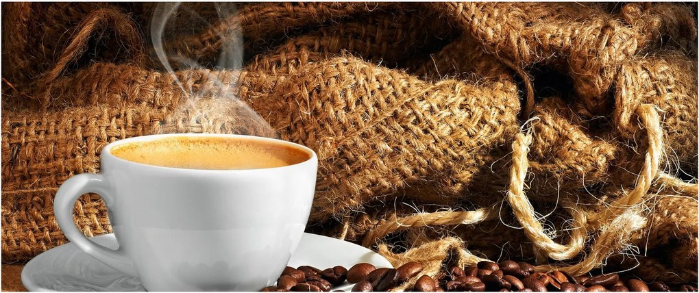 Tablou - O ceașcă de cafea (120x50 cm)