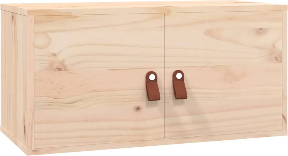 vidaXL Dulap de perete, 60x30x30 cm, lemn masiv de pin