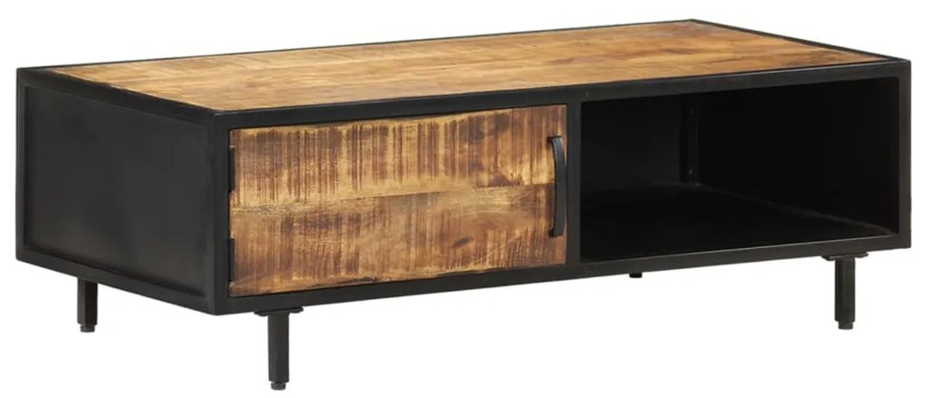 vidaXL Măsuță de cafea, 105x50x35 cm, lemn de mango nefinisat