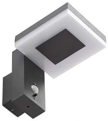 LED lampă solară de perete exterior cu senzor LED/5,5W/3,7V 3000K IP54