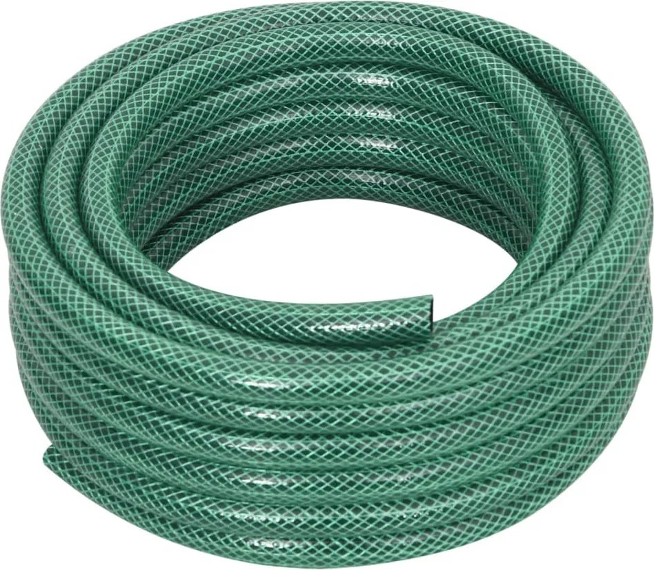 vidaXL Furtun de aer, verde, 0,5", 10 m, PVC