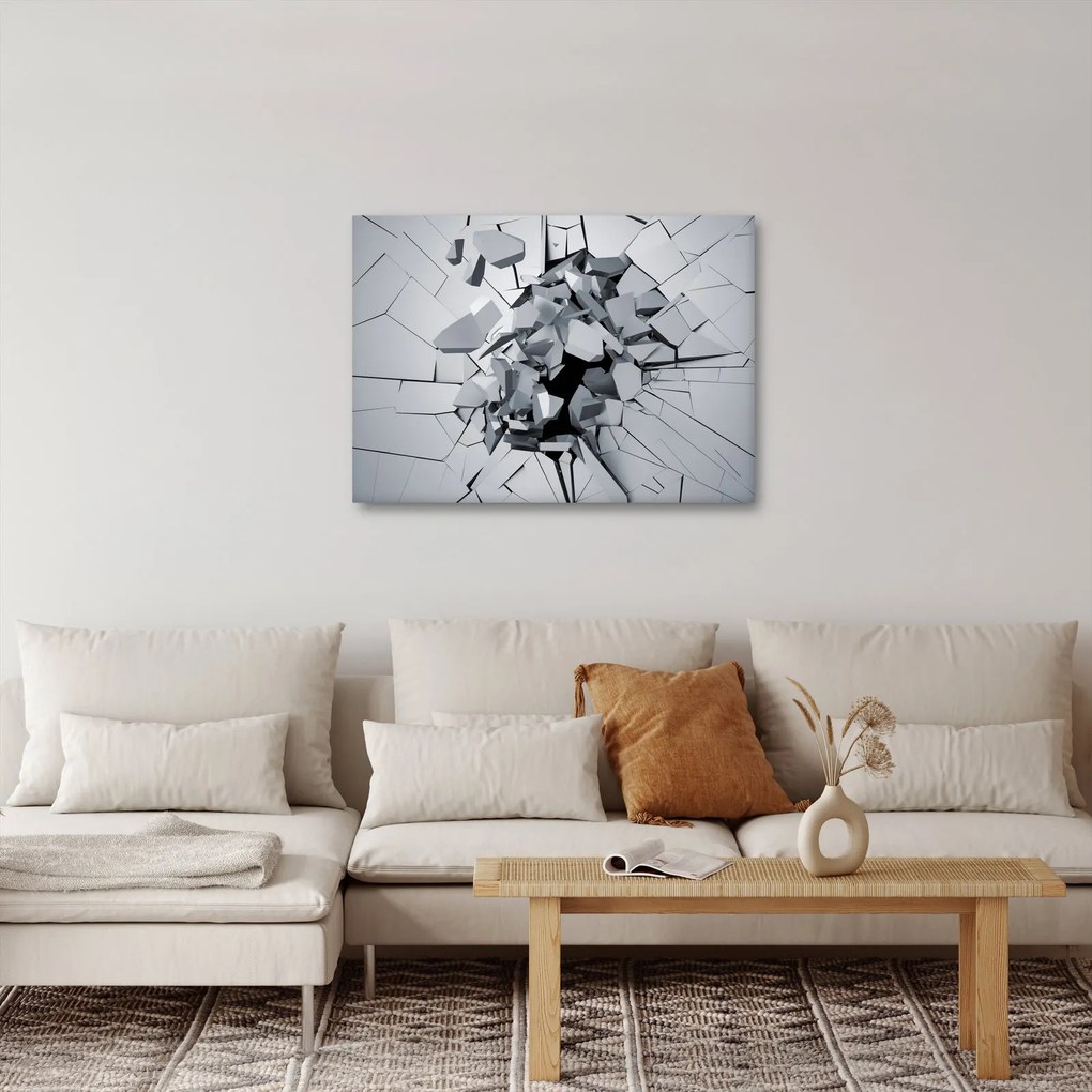 Tablou abstracție 3D (70x50 cm)