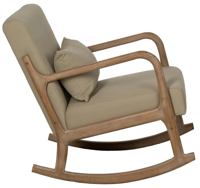 Fotoliu bej balansoar Weave – Ixia