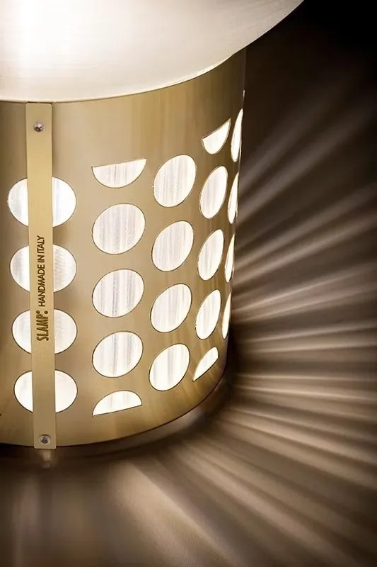Veioza design Glam Retro realizata manual Atmosfera Medium Gold
