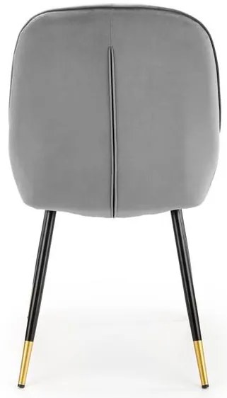 Scaun de sufragerie  Kevas  (Gri). Promo -6%. 1048944
