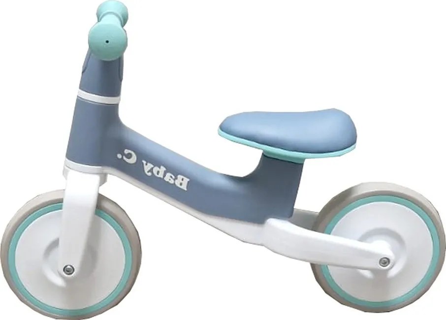 Trotineta fara pedale pentru copii Baby Care™ Balance Bike X11, Cu cosulet de depozitare, 2 Roti din spuma cauciucata EVA, Sa din piele ecologica,