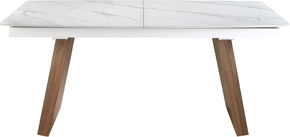 Masa extensibila deosebita design LUX Porcelain Marble 180-230cm