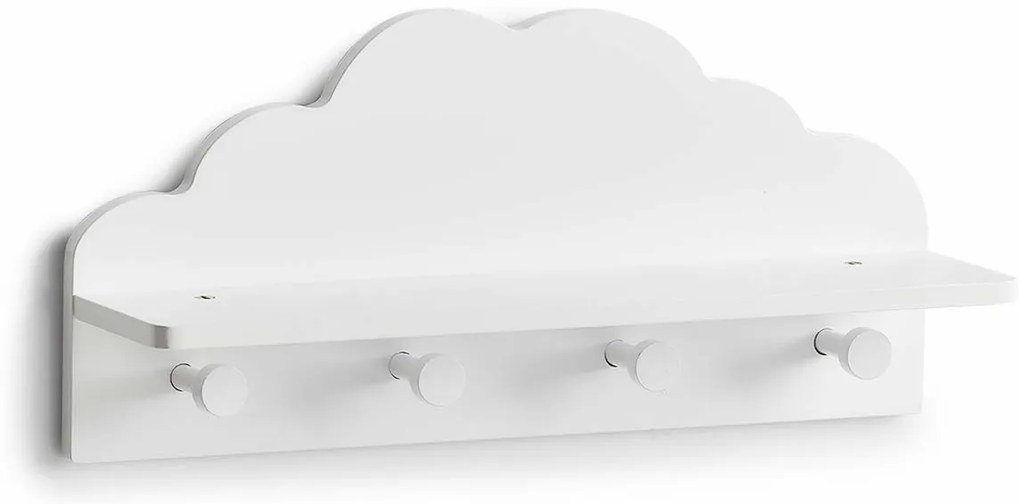 Cuier CLOUD pentru haine copii cu raft, 2in1, ZELLER